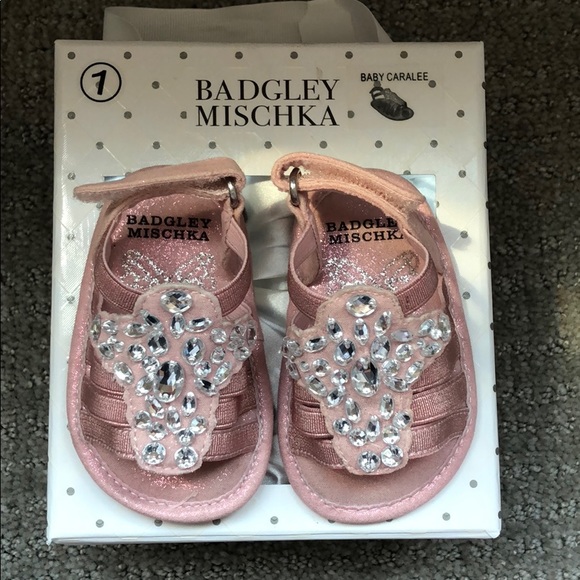 badgley mischka baby shoes